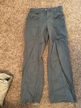H&M Women’s Dark Gray Cargo Pants
